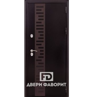 дверь входная из металла с терморазрывом отделана цинкогрунтом