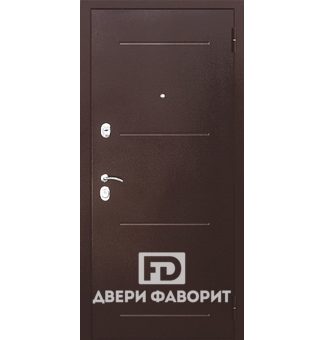 дверь железная с терморазрывом отделана цинкогрунтом