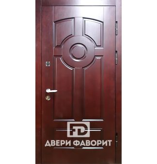 Дверь в квартиру с МДФ и верхним замком