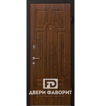 Стальная дверь с двусторонней отделкой МДФ ПВХ