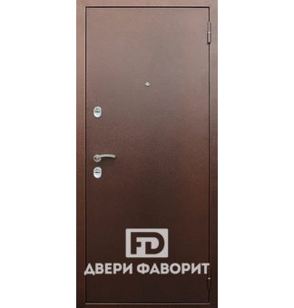 Уличная дверь с терморазрывом, отделка порошок