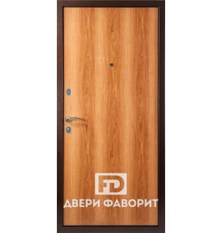 Дверь недорогая с ламинатом и винилискожей